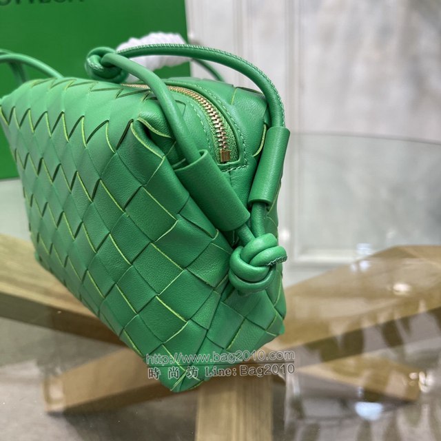 Bottega veneta高端女包 98090 寶緹嘉新款編織小方包 BV經典款編織小號肩背女包  gxz1313